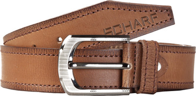 58% OFF on Scharf Men Formal, Casual Brown Genuine Leather Belt Brown 07