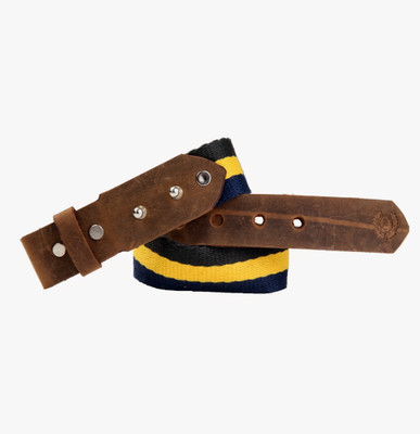 67% OFF on 99cells Men, Women Casual Multicolor Fabric Belt Yellow