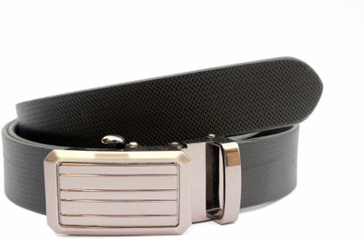 57% OFF on Tops Men Formal Black Genuine Leather Belt Black