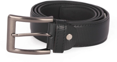 10% OFF on Hidedge Men Formal Black Synthetic Belt Black 10% OFF on Hidedge Men Formal Black Synthetic Belt Black