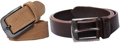 57% OFF on Winsome Deal Men Formal, Casual Beige, Brown Artificial Leather Belt Camel, Brown 57% OFF on Winsome Deal Men Formal, Casual Beige, Brown Artificial Leather Belt Camel, Brown