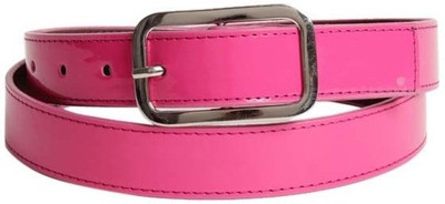 60% OFF on Scarleti Women Casual Pink Artificial Leather Belt Pink