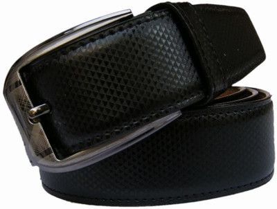 54% OFF on Winsome Deal Men Casual Black Genuine Leather Belt Black
