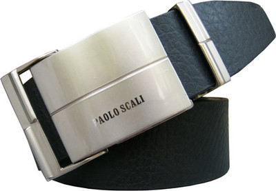 61% OFF on Winsome Deal Men Formal Brown, Black Genuine Leather Reversible Belt Black and Brown