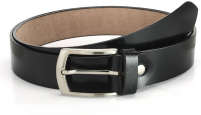 68% OFF on Aqa Men, Boys Casual, Formal Black Genuine Leather Belt BL1