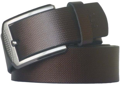 57% OFF on Sondagar Arts Men Casual Brown Genuine Leather Belt Brown