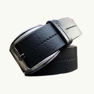 56% OFF on Winsome Deal Men Casual Brown Genuine Leather Belt Black