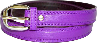 77% OFF on Vistarr Women Casual Purple Artificial Leather Belt Purple-4