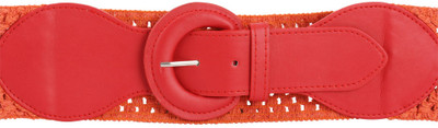 20% OFF on Khoobsurati Women Casual Orange Artificial Leather, Fabric Belt Orange 20% OFF on Khoobsurati Women Casual Orange Artificial Leather, Fabric Belt Orange