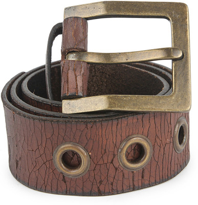 70% OFF on Aventura Outfitters Women Casual Brown Genuine Leather Belt Brown