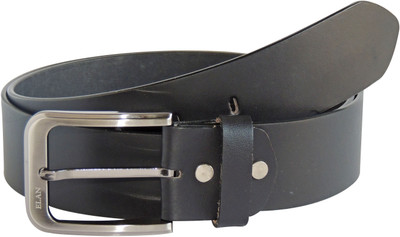 10% OFF on Elan Men Formal Black Genuine Leather Belt Black 10% OFF on Elan Men Formal Black Genuine Leather Belt Black
