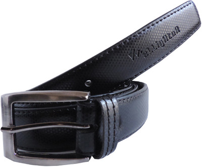 71% OFF on Elligator Men Formal Black Genuine Leather Belt Black-02