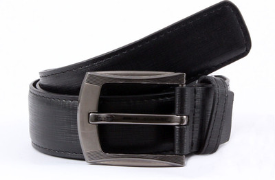 45% OFF on Pacific Gold Men Formal, Casual Black Artificial Leather Belt Black