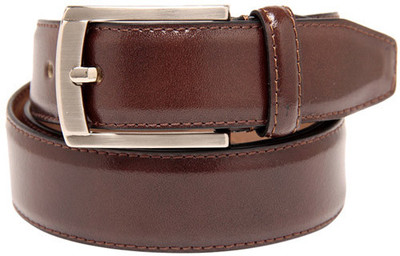 Leather Plus Men Formal Brown Belt Brown