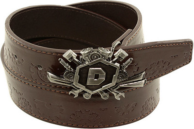20% OFF on Orosilber Men Casual Brown Genuine Leather Belt Brown