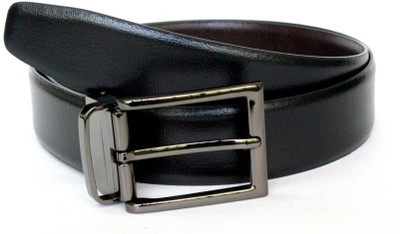 56% OFF on Tops Men, Women Formal Black, Brown Genuine Leather Reversible Belt Black