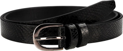 74% OFF on Orkee Women Party Black Artificial Leather Belt Black-09