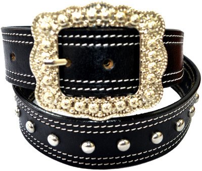58% OFF on Saiva Men, Boys Casual, Formal, Evening, Party Black Genuine Leather Belt Black-00
