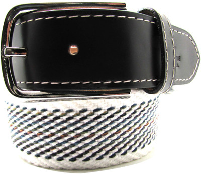 70% OFF on Attitude Men Casual Multicolor Genuine Leather, Canvas Belt Multicolor