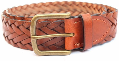 57% OFF on Tops Men, Women Casual Tan Genuine Leather Belt Tan