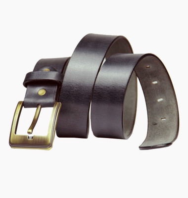 62% OFF on 99cells Men, Women Casual Black Genuine Leather Belt Black