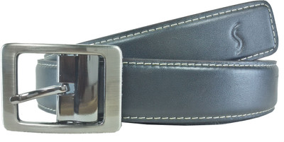 40% OFF on Sizzlers Men Formal Black Genuine Leather Belt Black