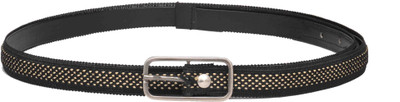 Scarleti Girls Casual Black, Beige Artificial Leather Belt Black, Beige Scarleti Girls Casual Black, Beige Artificial Leather Belt Black, Beige