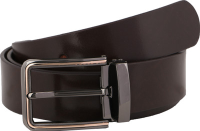 56% OFF on Vinson Massif Men Formal, Casual, Evening Black, Brown Genuine Leather Belt Brown