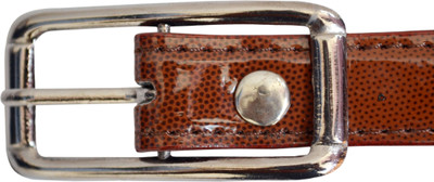 54% OFF on Bizarre Girls Casual Brown Artificial Leather Belt Dotted-Br