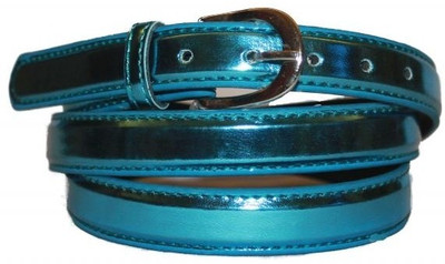 59% OFF on Authority Women Evening/Party Blue Genuine Leather Belt Blue