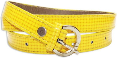 66% OFF on Keep Sake Women Casual Yellow Belt KSP200071