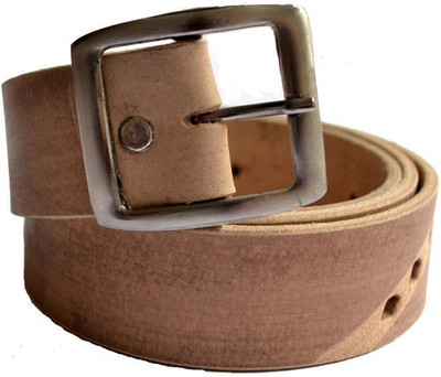 58% OFF on Cuero Men, Boys Casual, Formal, Party Beige, Brown Genuine Leather Belt Beige-207