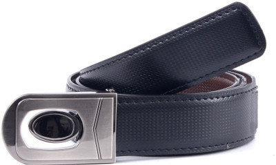 Pacific Gold Men Formal Black, Brown Reversible Belt Black & Brown