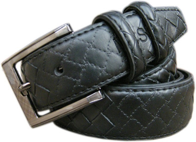 65% OFF on Winsome Deal Men Formal Black Belt Black