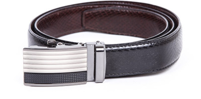 55% OFF on 365labels Men Casual Black Artificial Leather Belt Black-6