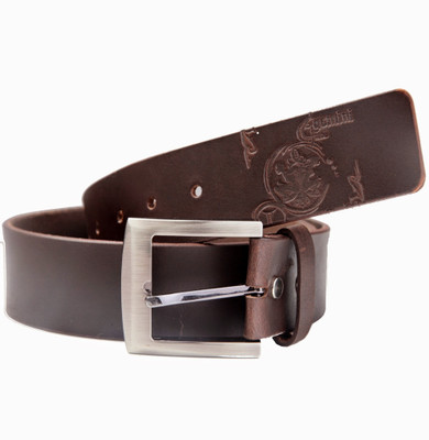 54% OFF on 99cells Men Casual Brown Genuine Leather Belt Brown
