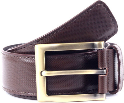 Pacific Gold Men Formal, Casual Brown Belt Brown