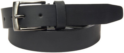 75% OFF on Buckle Up Women Casual Black Genuine Leather Belt Black