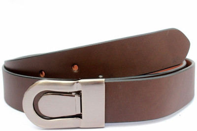 57% OFF on Tops Men Formal Brown Genuine Leather Belt Brown