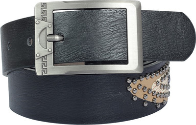 54% OFF on Blute Men Casual, Formal Black Artificial Leather Belt Black 54% OFF on Blute Men Casual, Formal Black Artificial Leather Belt Black