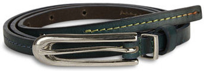 44% OFF on Paradigm Design Lab Men Casual Green Genuine Leather Belt Green