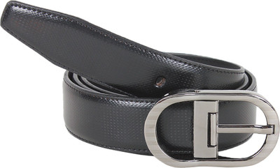 72% OFF on Rigado Girls, Women Formal Black Genuine Leather Belt WO-Black 01