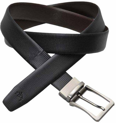 56% OFF on Sondagar Arts Men Formal Black, Brown Genuine Leather Reversible Belt Black & Brown