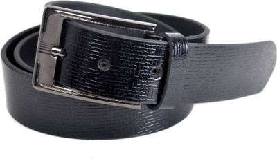 60% OFF on Drakeman Men Formal Black Genuine Leather Belt Black