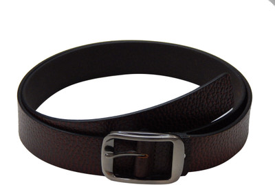 38% OFF on Navaksha Men Formal Brown Genuine Leather Belt Brown
