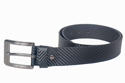 30% OFF on Kara Men Casual Black Genuine Leather Belt Black