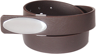 50% OFF on SFA Men Formal Brown Artificial Leather Belt Browncode811