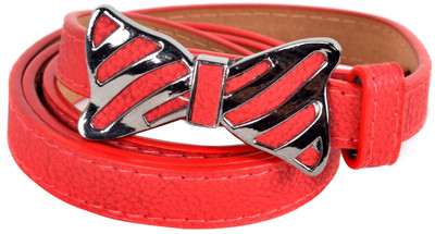 56% OFF on Vivaa Women Casual Red Artificial Leather Belt Red 56% OFF on Vivaa Women Casual Red Artificial Leather Belt Red