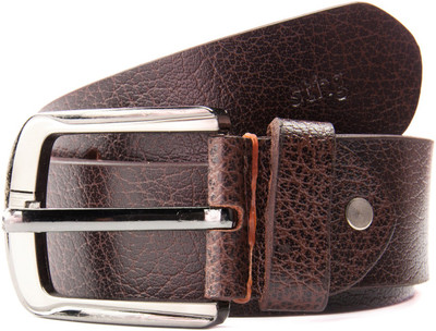 Sting Men Casual Brown Genuine Leather Belt Brown Sting Men Casual Brown Genuine Leather Belt Brown