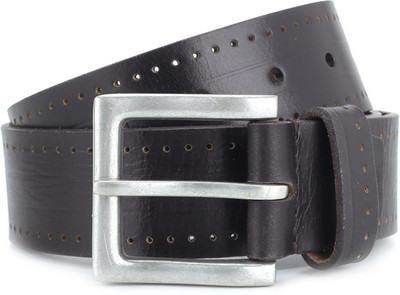 45% OFF on United Colors of Benetton Men Black Metal Belt 700
